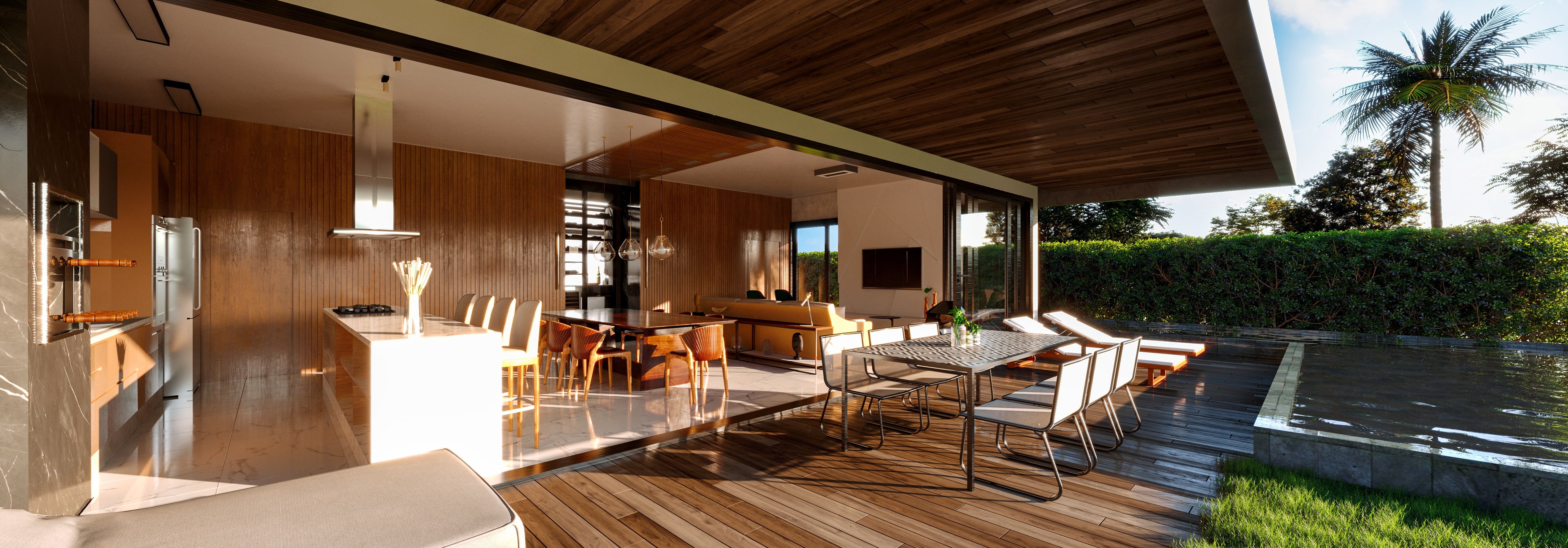 Pátio Estaleiro – Casas exclusivas a 120 m do mar na Praia do Estaleiro, Balneário Camboriú