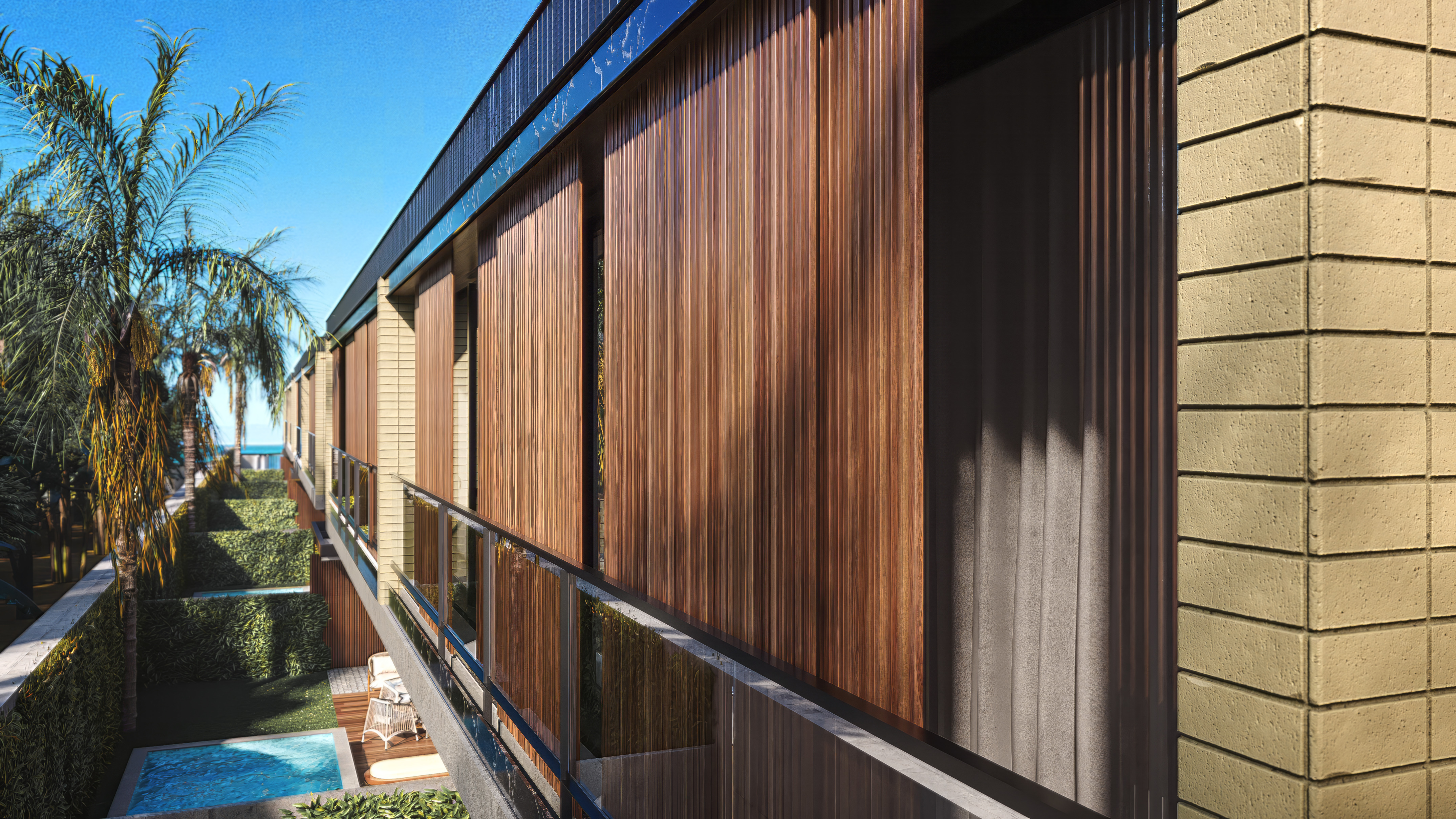 Pátio Estaleiro – Casas exclusivas a 120 m do mar na Praia do Estaleiro, Balneário Camboriú