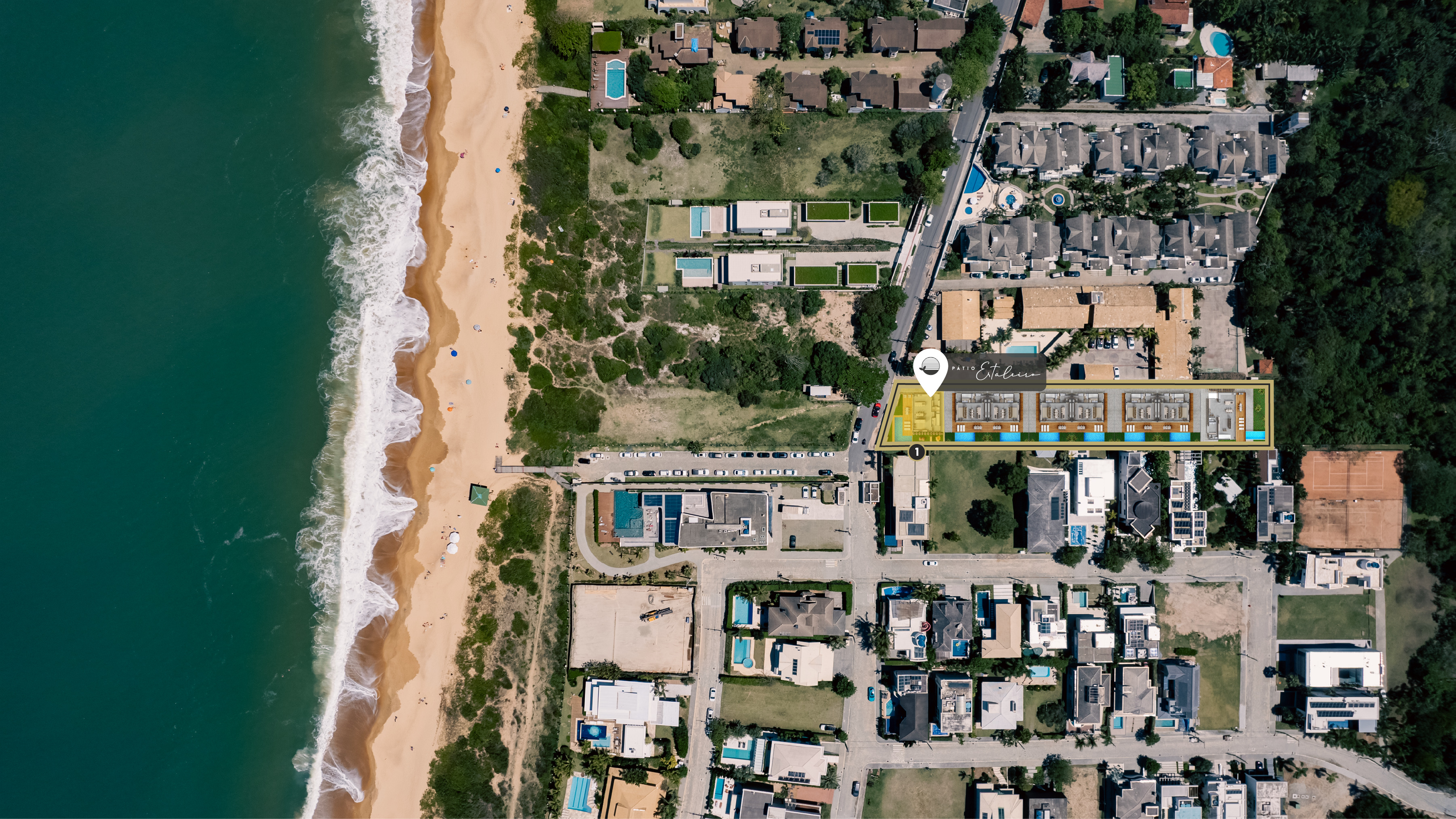 Pátio Estaleiro – Casas exclusivas a 120 m do mar na Praia do Estaleiro, Balneário Camboriú
