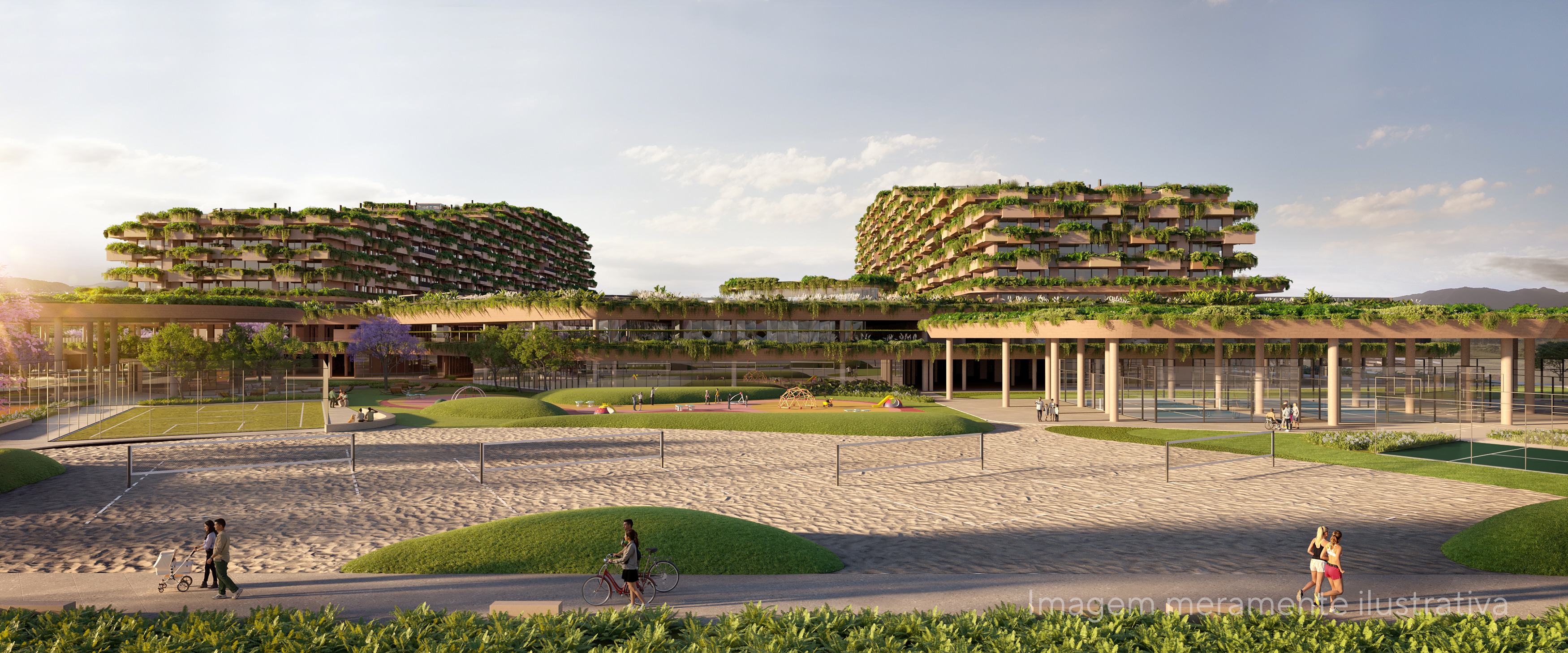 Terra All Resort – Mansões suspensas em condomínio de luxo com campo de golfe iluminado e clube internacionacional