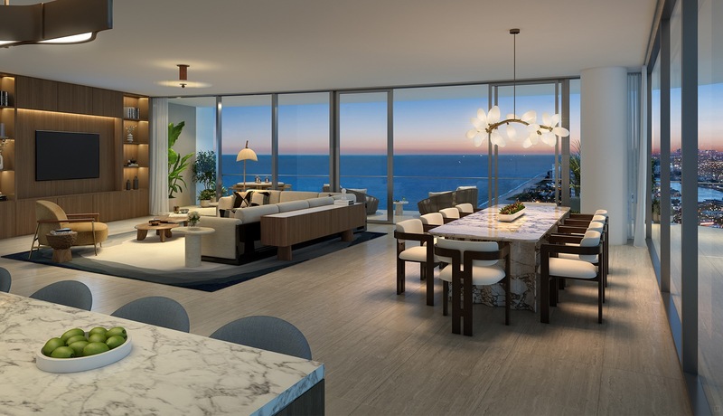 W Residences Pompano Beach – Luxo à Beira-Mar com Vista Panorâmica do Oceano em Miami